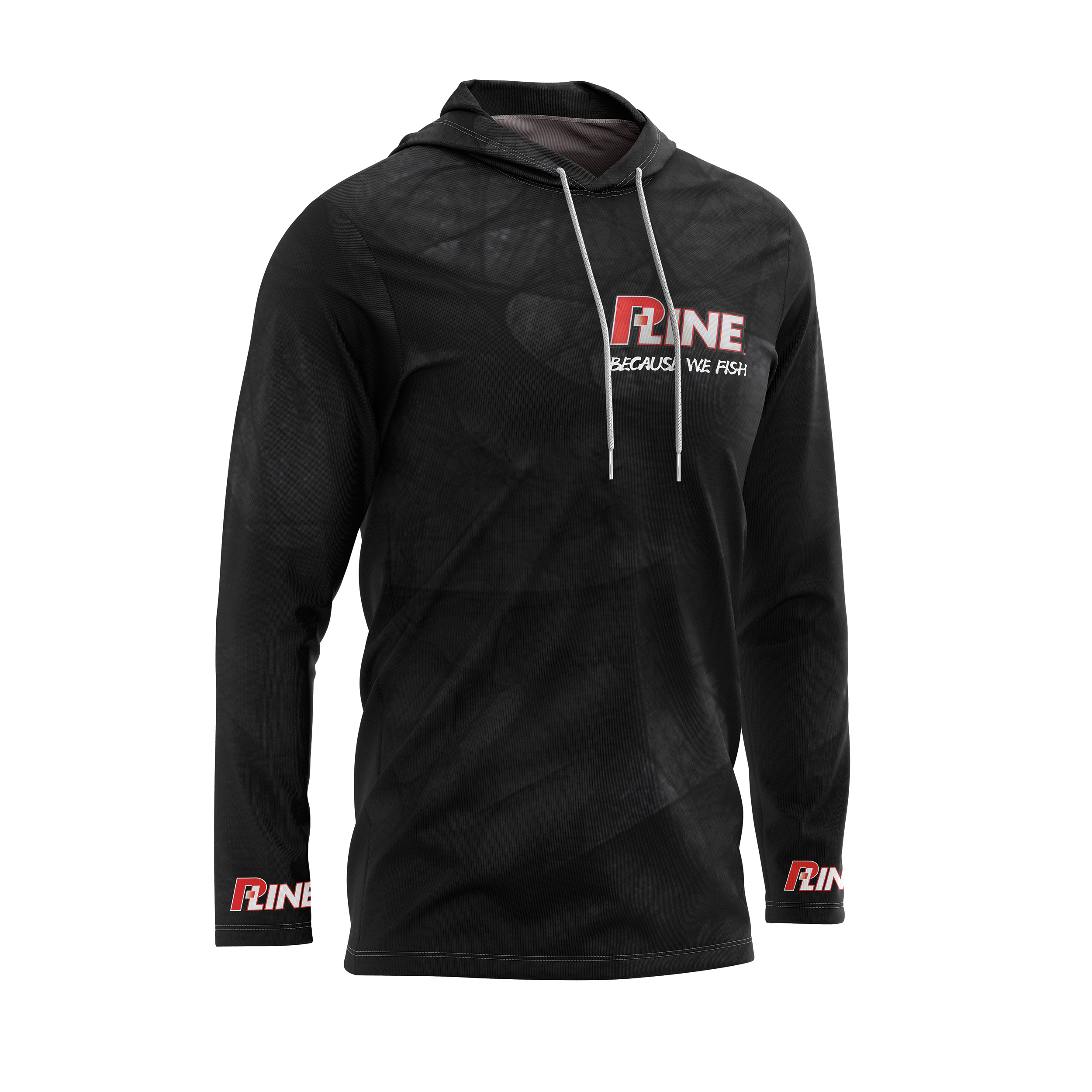 P-Line Black Camo Hooded Jersey